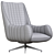 RUBIE Armchair - Modern Elegance in Your Home 3D model small image 3