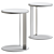 Sleek Italian Design: Vibieffe 9500 - 17 Small Table 3D model small image 4