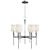 Hudson Valley Amherst 8516: Elegant Faux Silk Chandelier 3D model small image 1