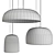 Modern Glass Pendant Light 3D model small image 2