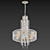 Moroccan Charm Chandelier 3D model small image 2