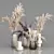 Dried Plant Bouquets: Rustic Vase Collection 3D model small image 7