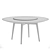 Wilson Round Dining Table (160 cm) 3D model small image 2