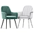 Eula Modern Accent Chair 3D model small image 2