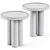 Modern Delta Side Table: Danish Design 3D model small image 2