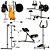 Realistic 3D Gym Equipment: Perfect for Fitness Enthusiasts 3D model small image 1