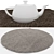 Versatile Round Rug Set 3D model small image 3