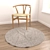 Versatile Round Rug Set 3D model small image 4