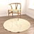 Versatile Round Rug Set 3D model small image 5