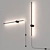 Modern LED Plug-in Wall Sconce 3D model small image 2