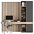 Elegant Workplace Solution: Home Office 23 3D model small image 1