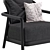 FLEXFORM ALISON Armchair 3D model small image 4