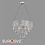 Eurosvet Kira Crystal Pendant Chandelier 3D model small image 1