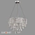 Eurosvet Kira Crystal Pendant Chandelier 3D model small image 3