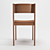 Timeless Wood Chair 3D model small image 4