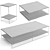 Modern Minotti Liam Coffee Table Set 3D model small image 6