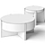 Elegant Bingham Coffee Tables 3D model small image 2