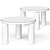 Sleek Scandinavian Coffee Tables 3D model small image 2