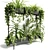 GreenSpace Rectangular Planter with 2 Tiers 3D model small image 3