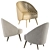 Elegant Aran Chair: Dynamic Design 3D model small image 5