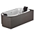 Title: Yuma Art Air Massage Bathtub 3D model small image 3