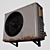 Rustic Outdoor A/C Unit: 2015 Version 3D model small image 9