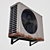 Rustic Outdoor A/C Unit: 2015 Version 3D model small image 19