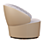 Contemporary CONSONANCE Armchair by Roche Bobois 3D model small image 3