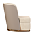 Modern Michael Armchair: Sleek Design for Stylish Comfort 3D model small image 2