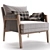 Tyson Bryn Chair: Sleek Design. Comfortable Seating. 3D model small image 2