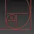 Golden Ratio Neon Sign 3D model small image 6