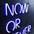 Now or Never Neon Sign Set 3D model small image 2