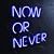 Now or Never Neon Sign Set 3D model small image 3