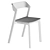 Elegant Merano Chair: Harmony in Wood 3D model small image 3