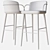 Sleek Arven Bar Stool: Modern Elegance 3D model small image 3