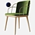 Elegant Arven Duo Chair 3D model small image 1