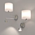 Thelma Chrome Wall Lamp 3D model small image 2