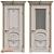 Title: Elegant B-33 Metal Door 3D model small image 1