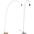 Sleek Fox Floor Lamp 3D model small image 2