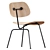 Scandinavian Inspired Vitra DCM Chair 3D model small image 2