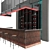 Rustic Loft Bar Design 3D model small image 2