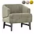 Aries Armchair - Modern Comfort for Your Home 3D model small image 2