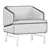 Aries Armchair - Modern Comfort for Your Home 3D model small image 4