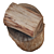 Natural Wood Tree Trunk Sculpture 3D model small image 6