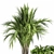 Green Oasis Indoor Plant Set 3D model small image 4