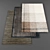 Modern Rugs Set - 3pcs 3D model small image 1