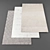 Random Set of 5 Texture Rugs 3D model small image 1