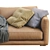 Poliform Bristol Leather Sofa 3D model small image 6