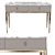 Luxury Marble Console Table: Katalina 3D model small image 2