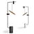 Modern Minimalist Floor Lamp 3D model small image 1